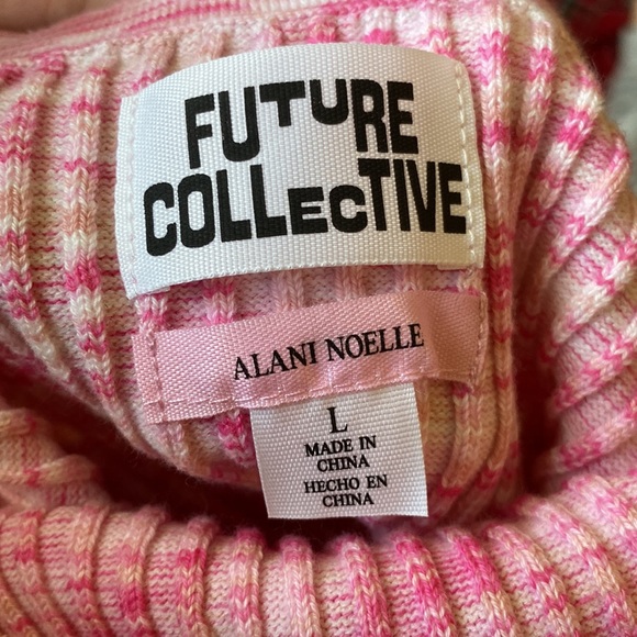 COPY - ✨NWT 🌸 FUTURE collective Alani Noelle halter pink ombré dress ✨ - Picture 6 of 7